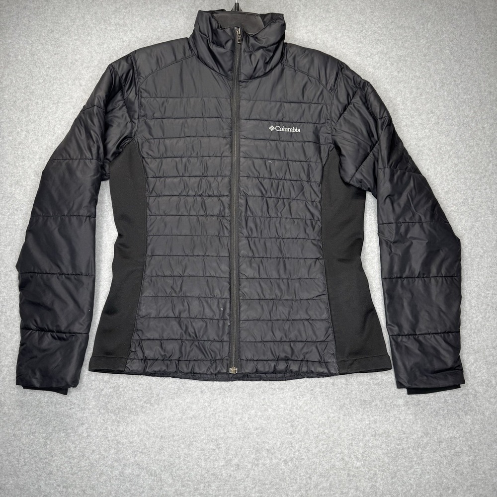 Columbia Powder Pillow Insulated Hybrid Jacket Women's Size M Packable Puffer